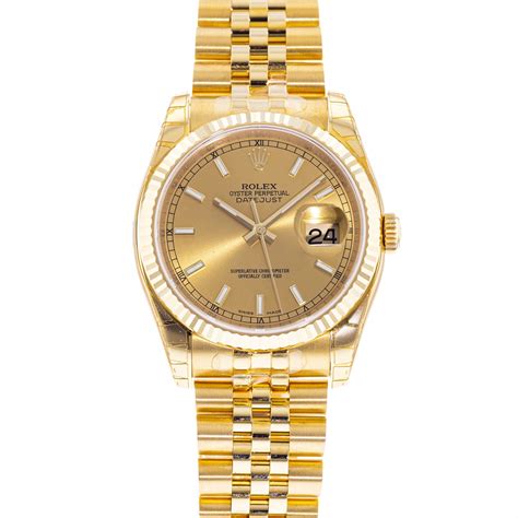 used rolex datejust 116238.